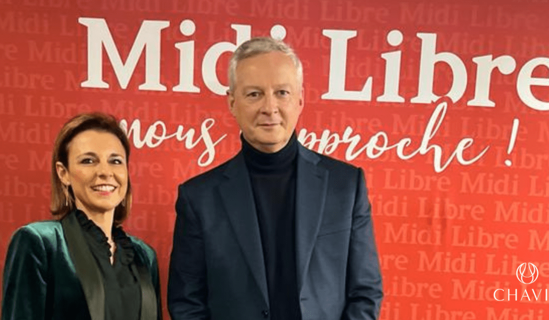 Rencontre avec Bruno Le Maire – Ministre Français de l&rsquo;économie