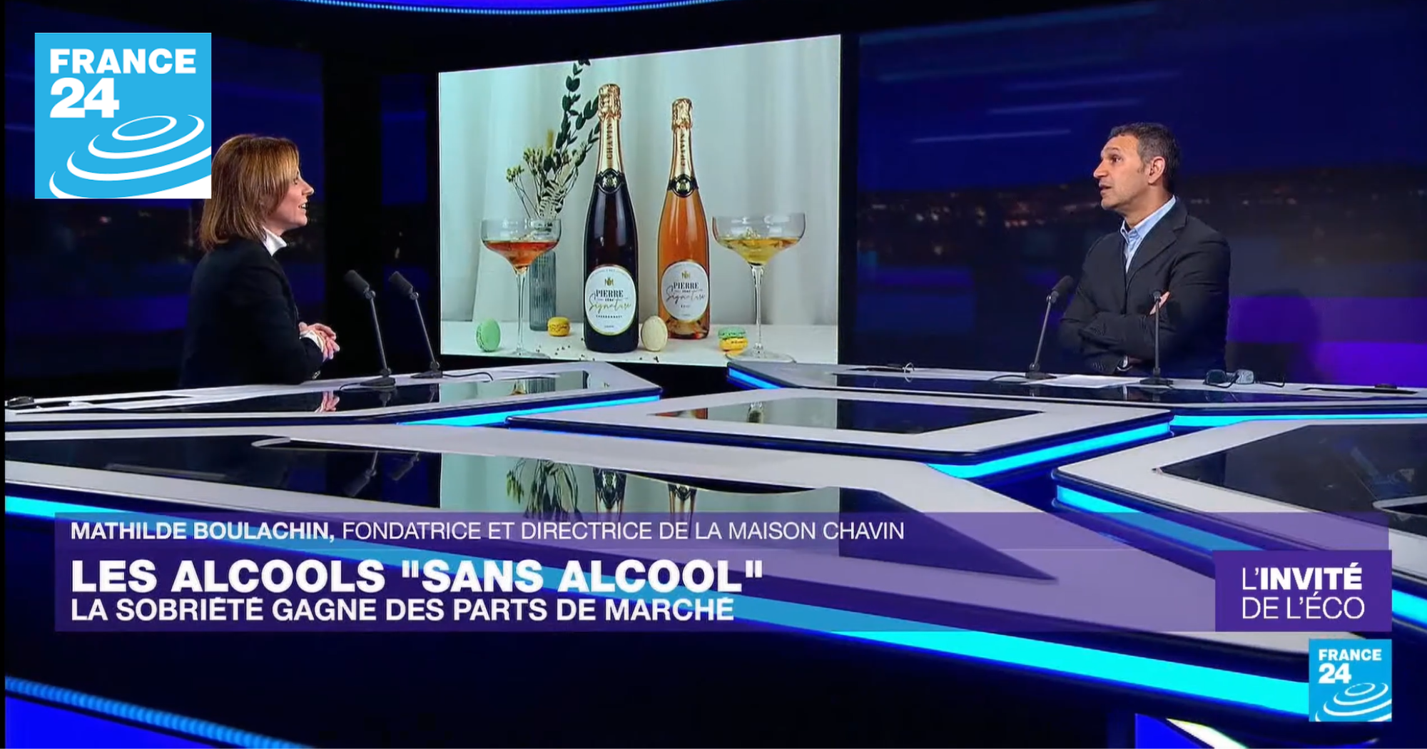 Chavin - Mathilde Boulachin sur France 24 – L&rsquo;invité de l&rsquo;éco