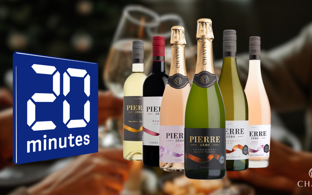 Pierre Zéro dans 20 Minutes Suisse – « Le Frémissement du Vin Sans Alcool »