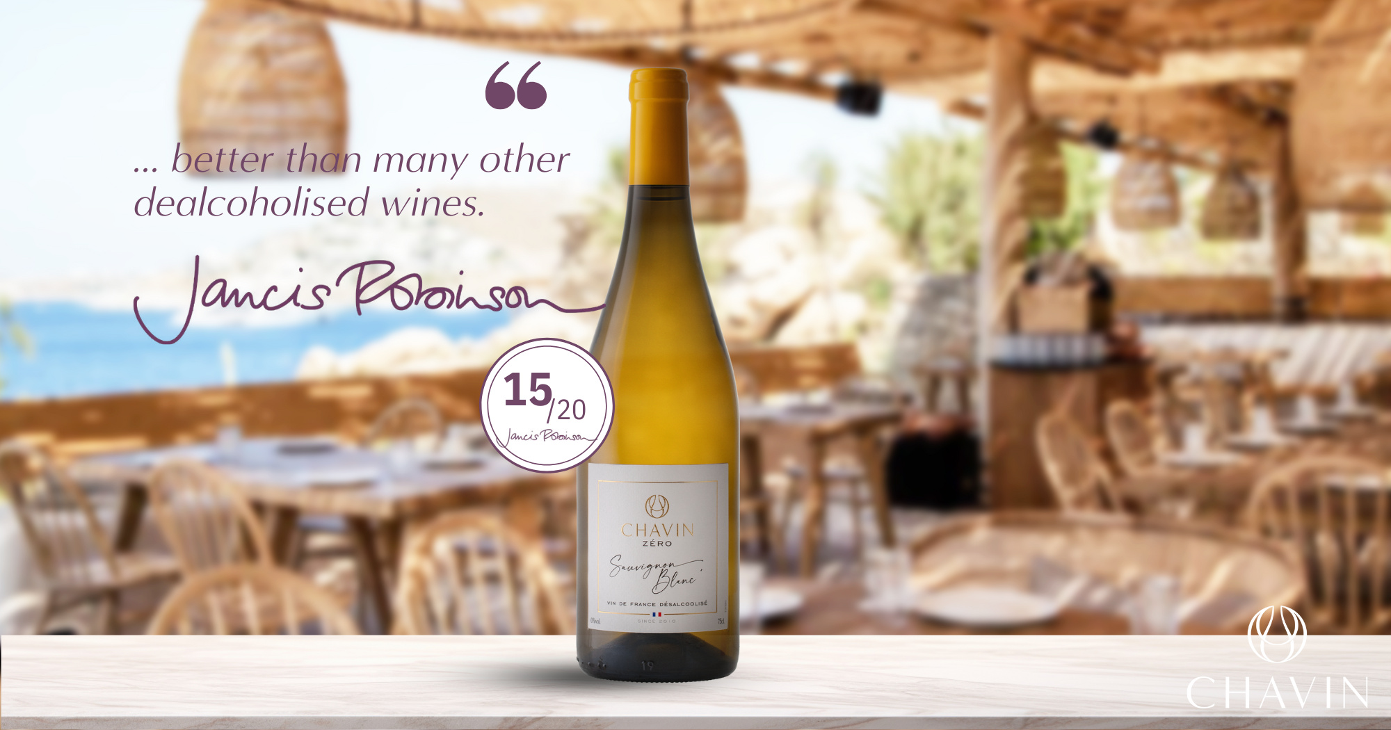 Chavin - Une Nouvelle Reconnaissance pour Chavin Zéro Vin De France Sauvignon Blanc