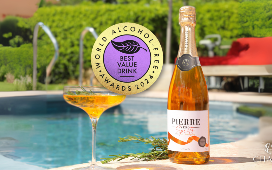 CHAVIN récompensé pour l&rsquo;innovation et la qualité au World Alcohol Free Award 2024