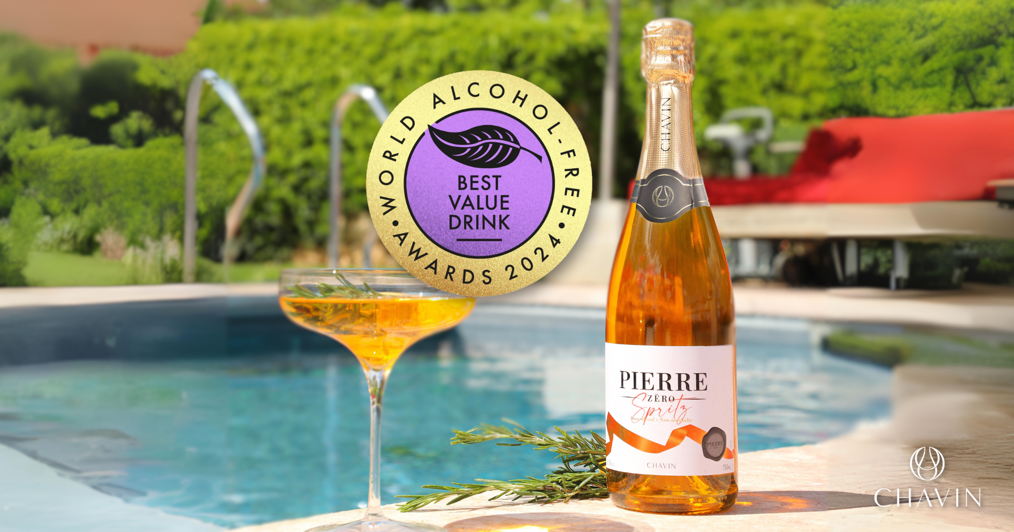 Chavin - CHAVIN récompensé pour l&rsquo;innovation et la qualité au World Alcohol Free Award 2024