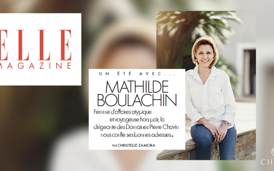 Chavin, pionnier des vins sans alcool, à l&rsquo;honneur dans ELLE Languedoc-Roussillon