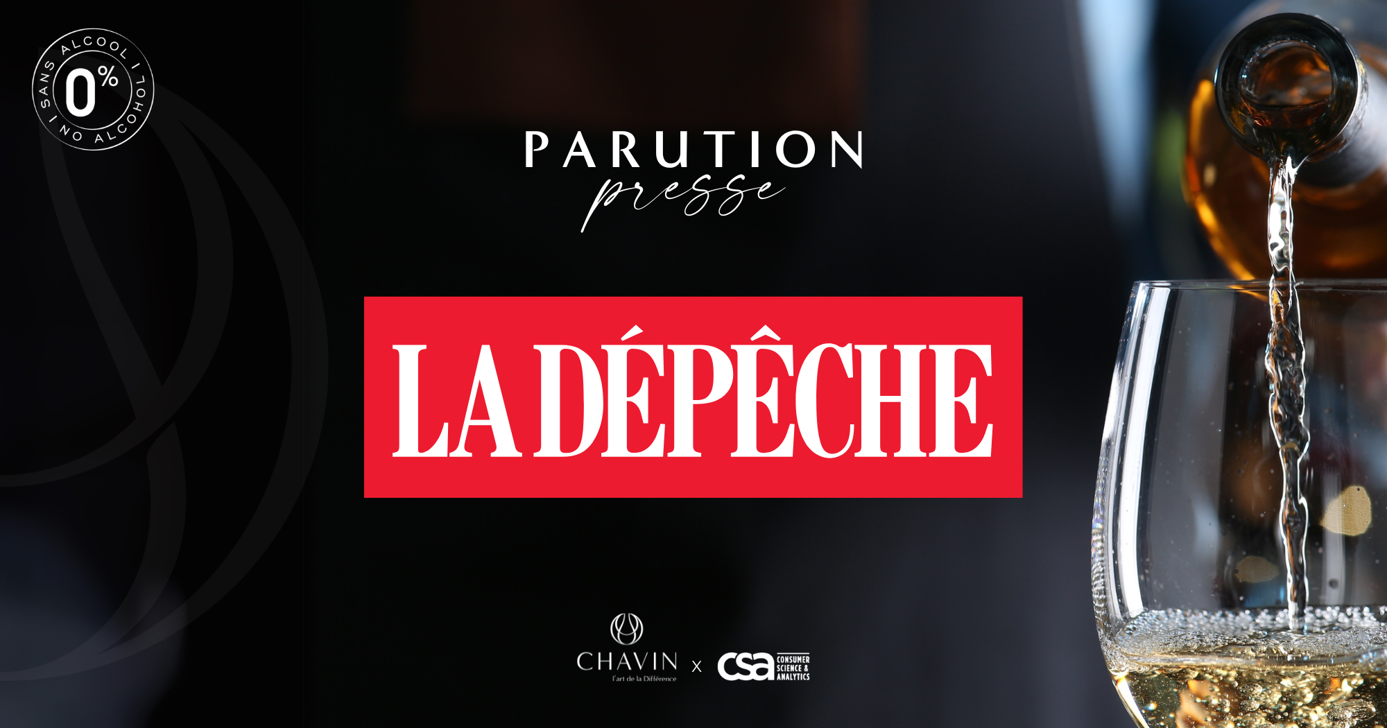 Chavin - Dry January : Chavin et l&rsquo;essor des alternatives sans alcool dans La Dépêche