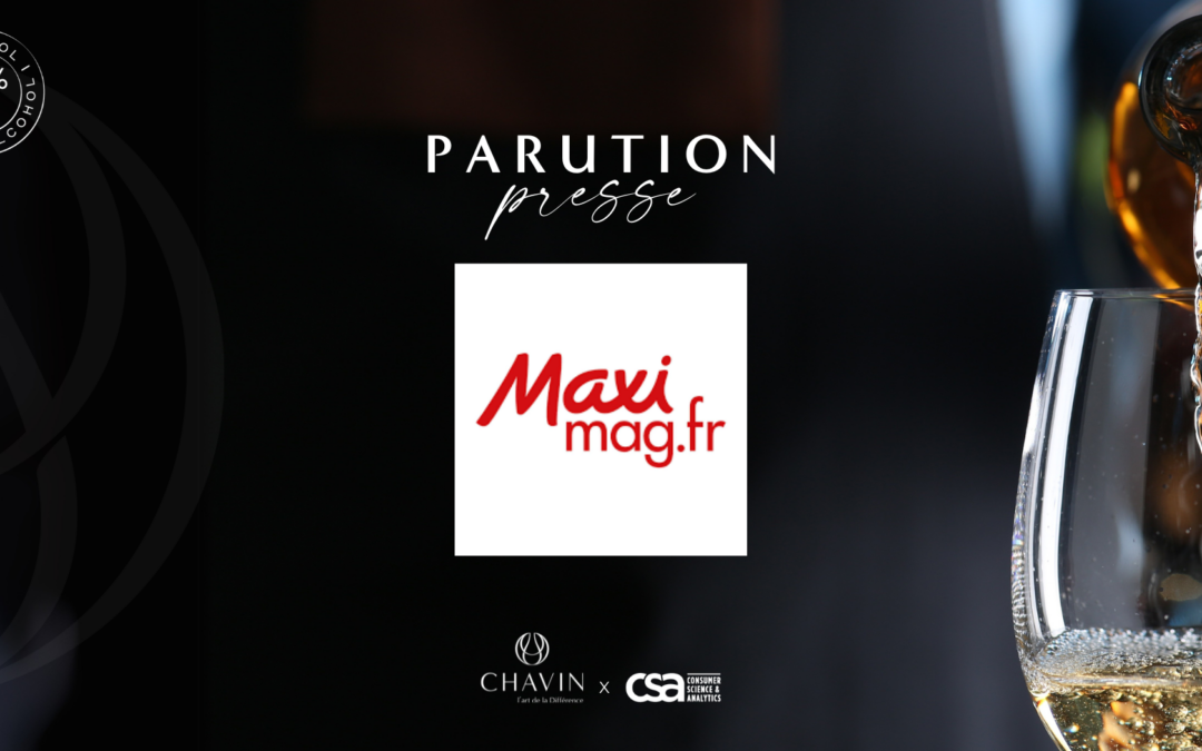 Dry January : L’étude Chavin à l’honneur dans Maxi MAG