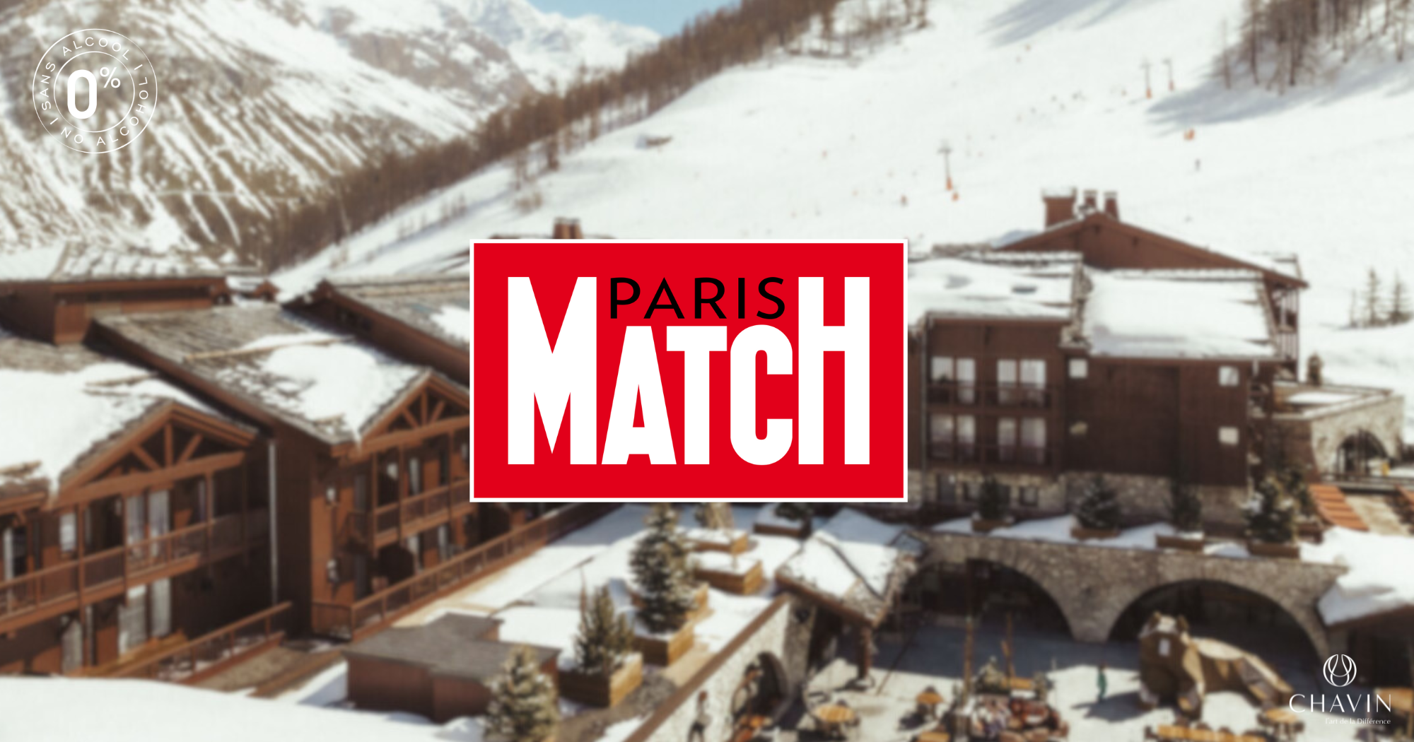 Chavin - Chavin dans Paris Match : une révolution sans alcool en pleine lumière