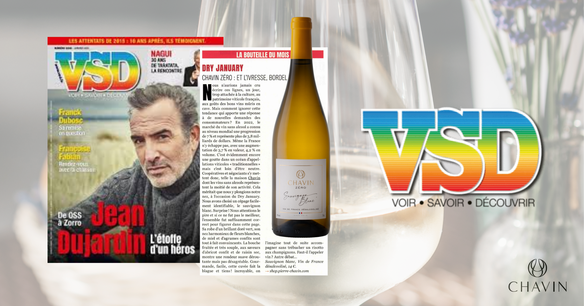 Chavin - Chavin Zéro Vin De France Sauvignon Blanc dans VSD