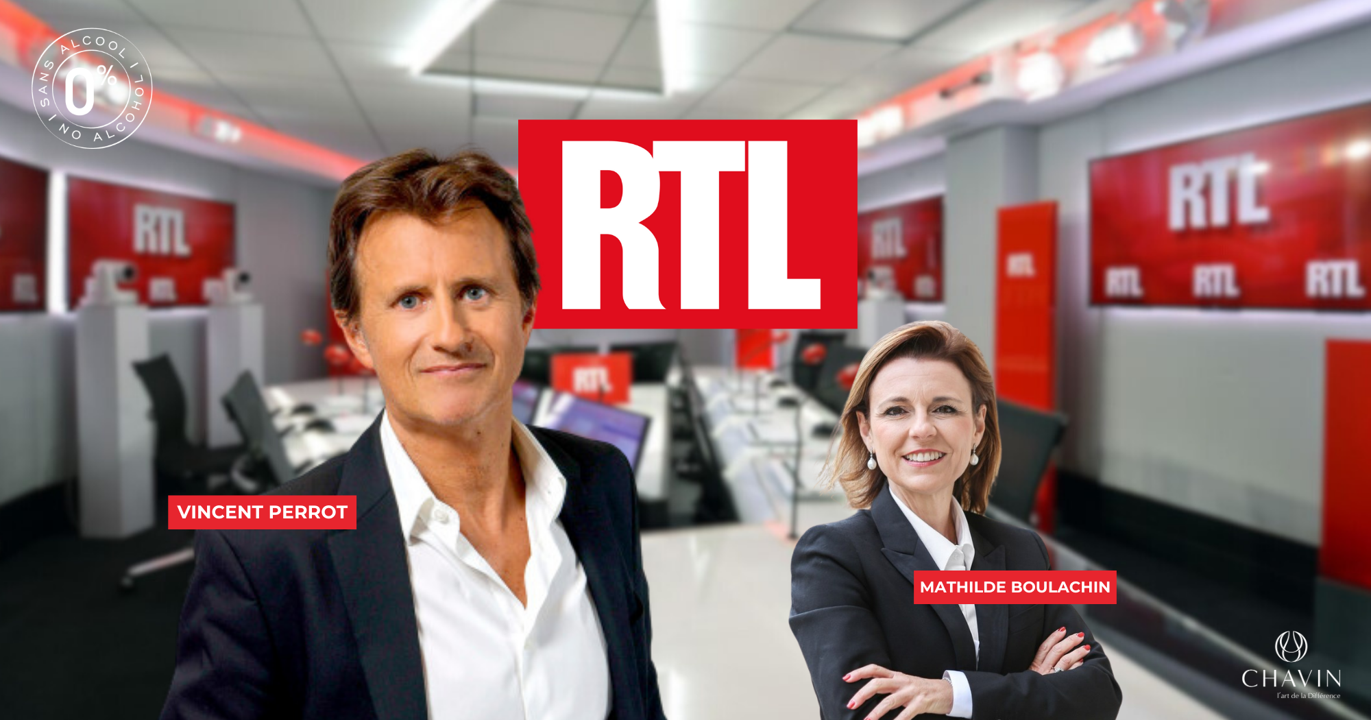 Chavin - Dry January : La Maison Chavin au cœur des discussions sur RTL