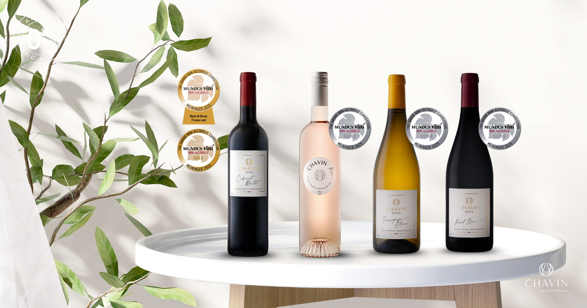 Chavin - Chavin Zéro Triumphs at the Mundus Vini 2025 Competition