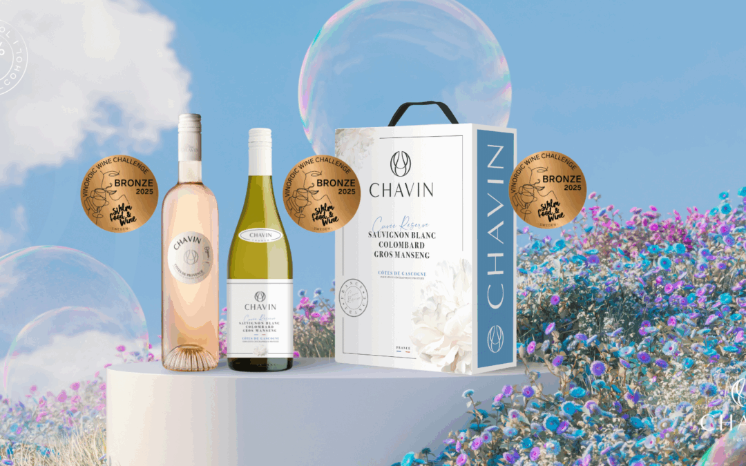 Chavin Honoured with Three Bronze Medals at the Vinordic Wine Challenge 2025
