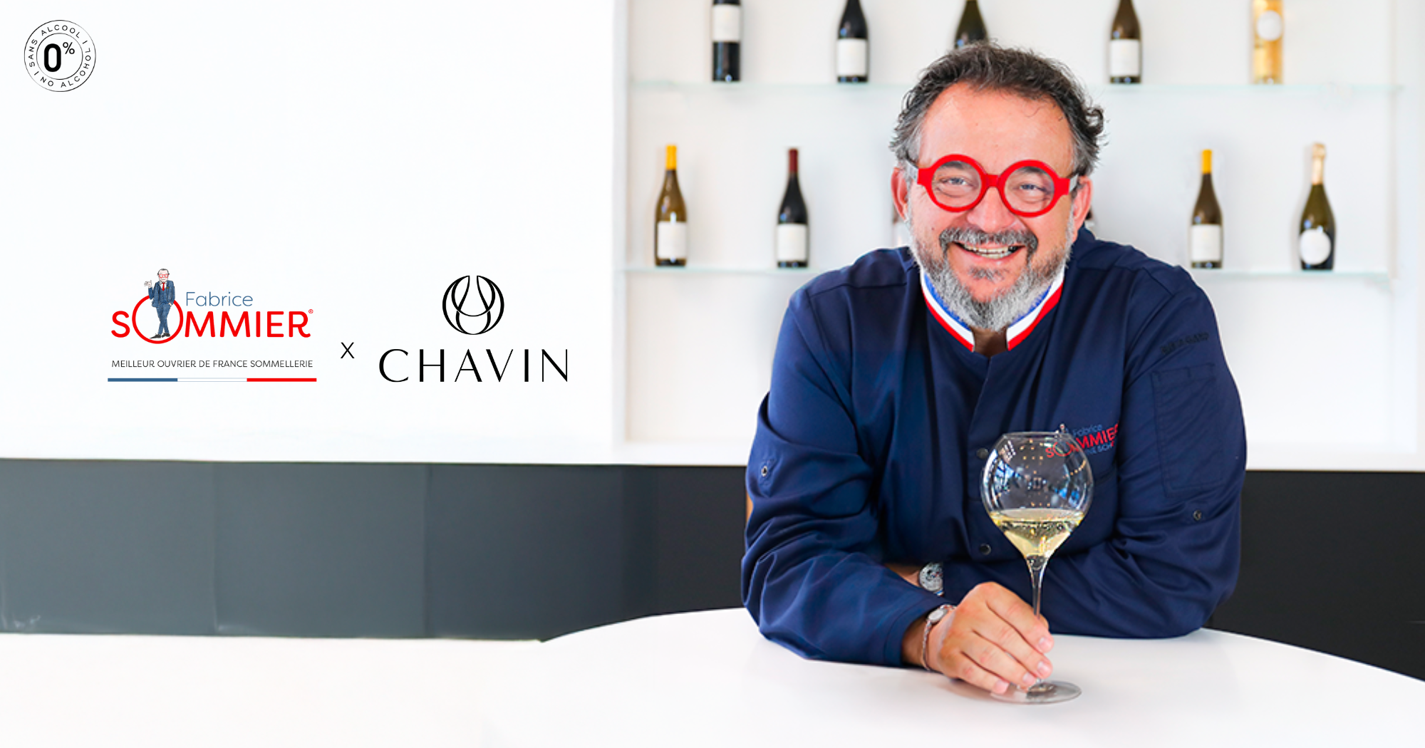 Chavin - Quand la sommellerie rencontre l’innovation sans alcool : l’alliance de Chavin et Fabrice Sommier