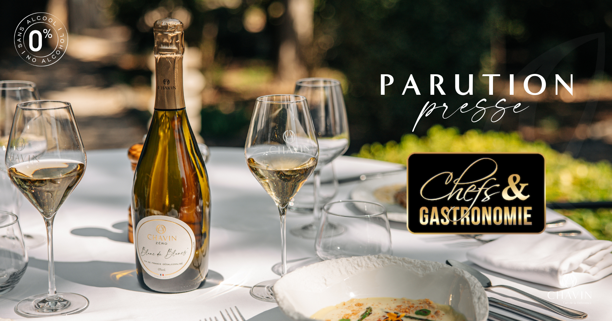Chavin - Quand la sommellerie rencontre l’innovation sans alcool : une révolution gustative