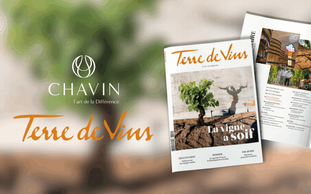 CHAVIN à l’honneur dans Terres de Vins