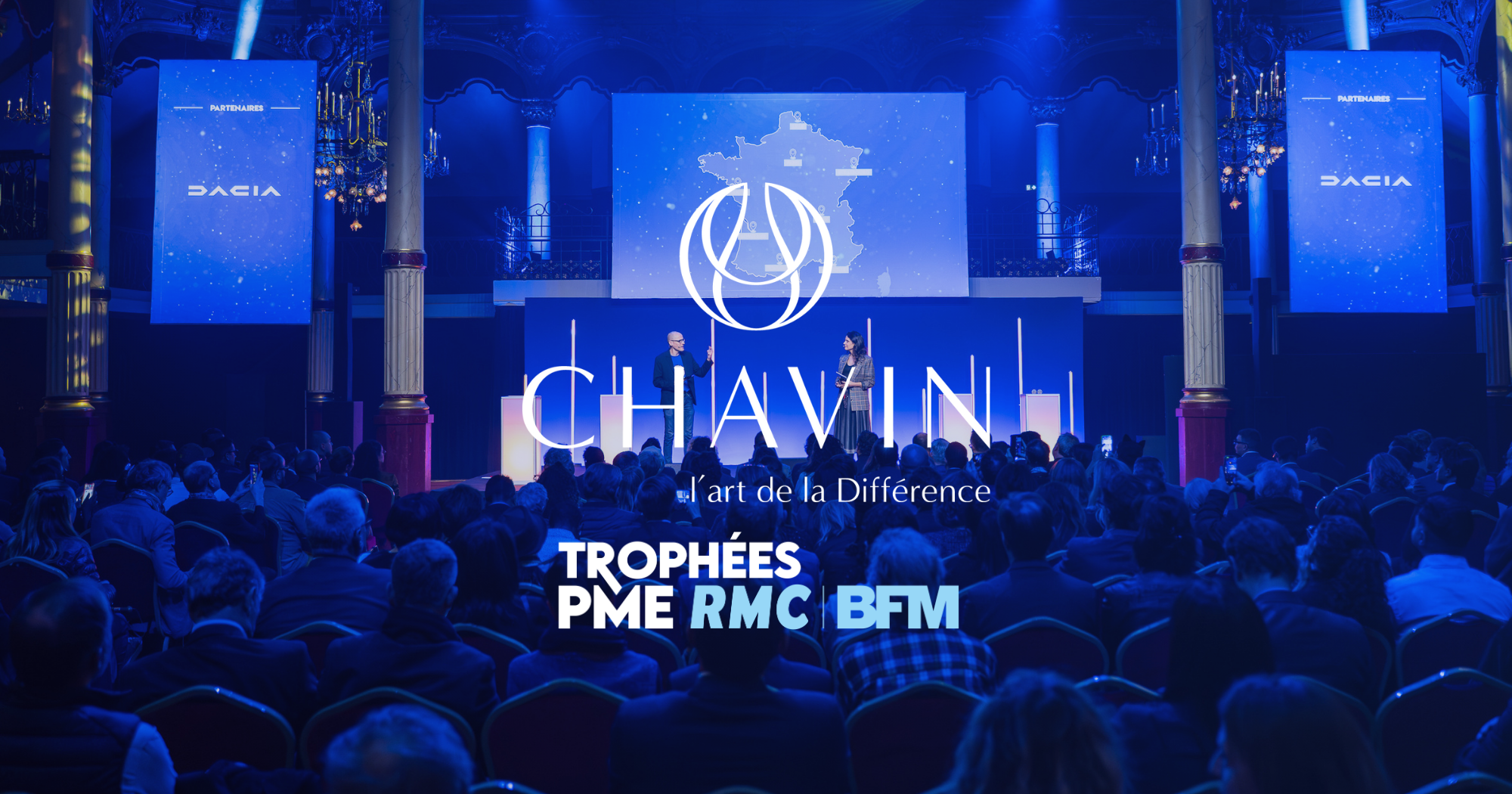 Chavin - La Maison Chavin remporte le Trophée PME RMC national dans la catégorie Export
