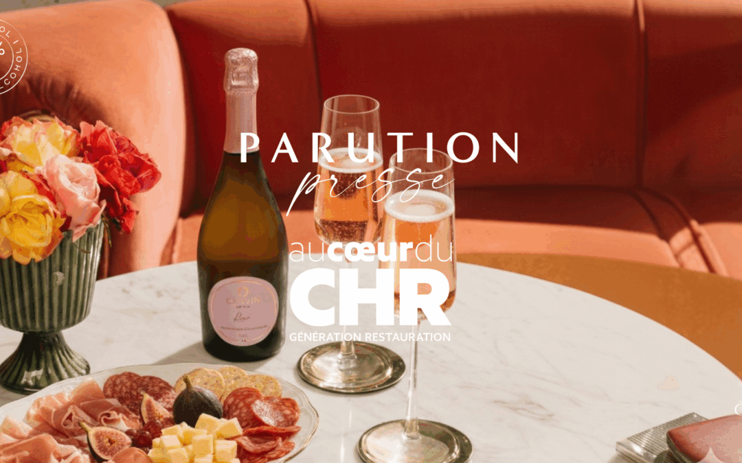 Chavin Zéro Rosé Effervescent Vin de France est au Coeur du CHR