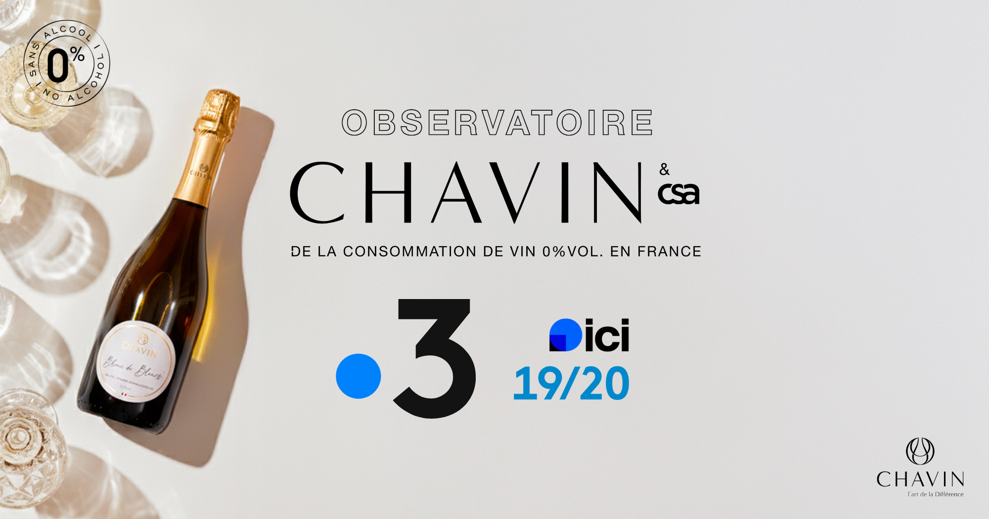 Chavin - L’Observatoire Chavin x CSA : les nouvelles tendances festives des Français mises en lumière sur France 3