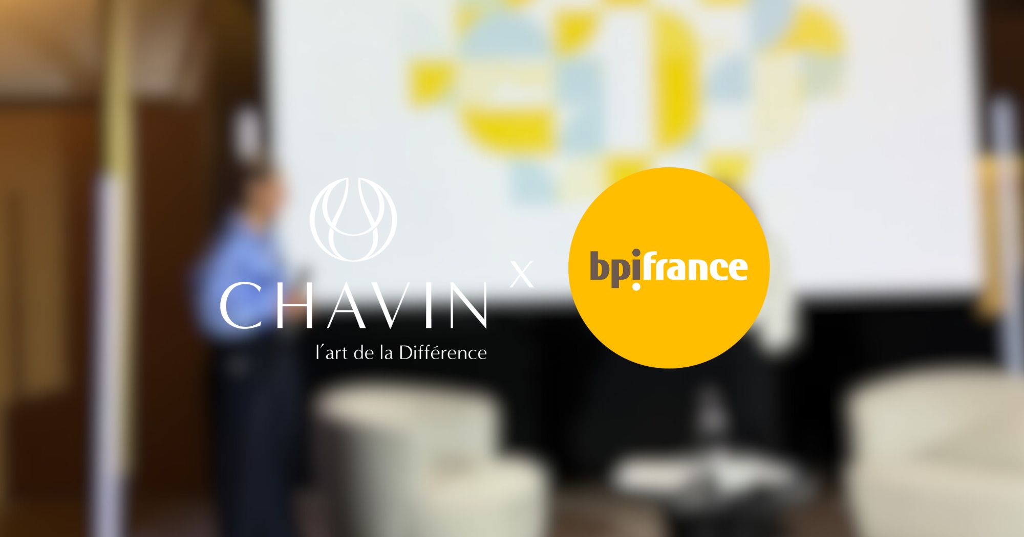 Chavin - CHAVIN à la cérémonie de lancement du Club Excellence Bpifrance 2026
